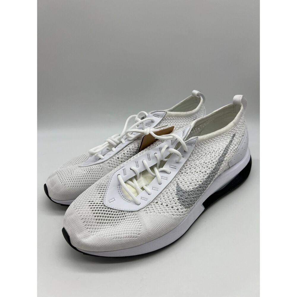 Nike Air Max Flyknit Racer NN Pure Platinum White FJ4002-100 Men's Size 10 - Picture 9 of 12